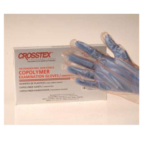 Overgloves Exam Copolymer Latex-Free Small Clear 10bx/Ca